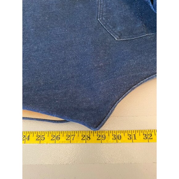 Orvis Denim Work Field Pants Blue Khaki Cotton Utility 36 Waist - Picture 10 of 12